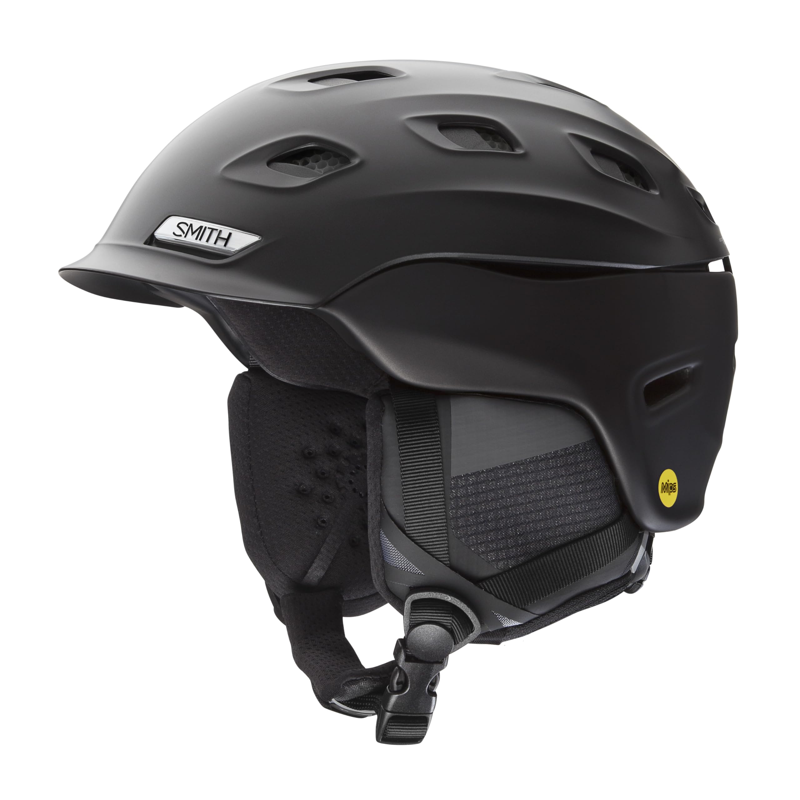 値下げ　Smith Vantage ヘルメット ブラック/レッド SMITH Vantage Helmet for Men – Adult Snowsports Helmet with